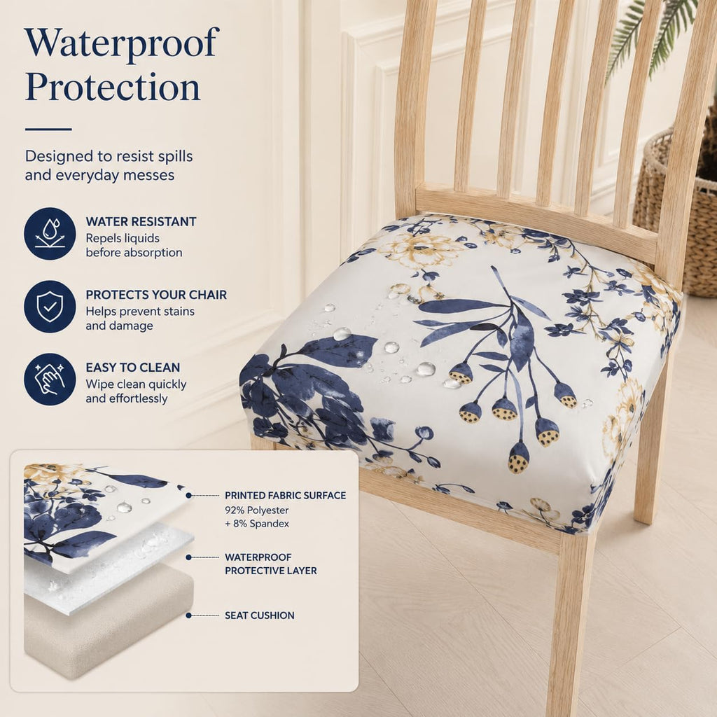 Waterproof Seat Covers Chairs, 2 Pack Rear Covers