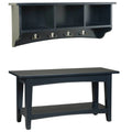 Shaker Cottage Bench, Chocolate