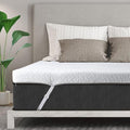 3 Inch Gel Memory Foam Mattress Topper Queen Size High Density Cooling Pad Pressure Relief Bed Topper (with Removable