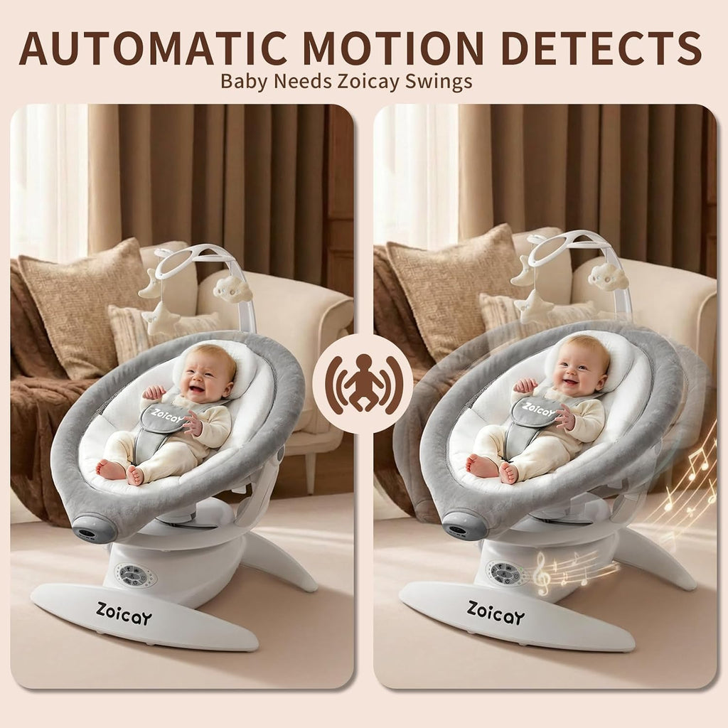 Swing Electric in-1, Motion Detection, Vibration & 360° Rotation