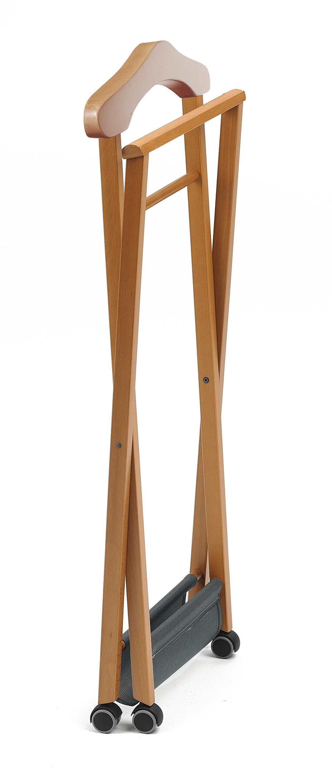 AR_IT- 119 NELSON folding bedroom valet, finishing cherry wood