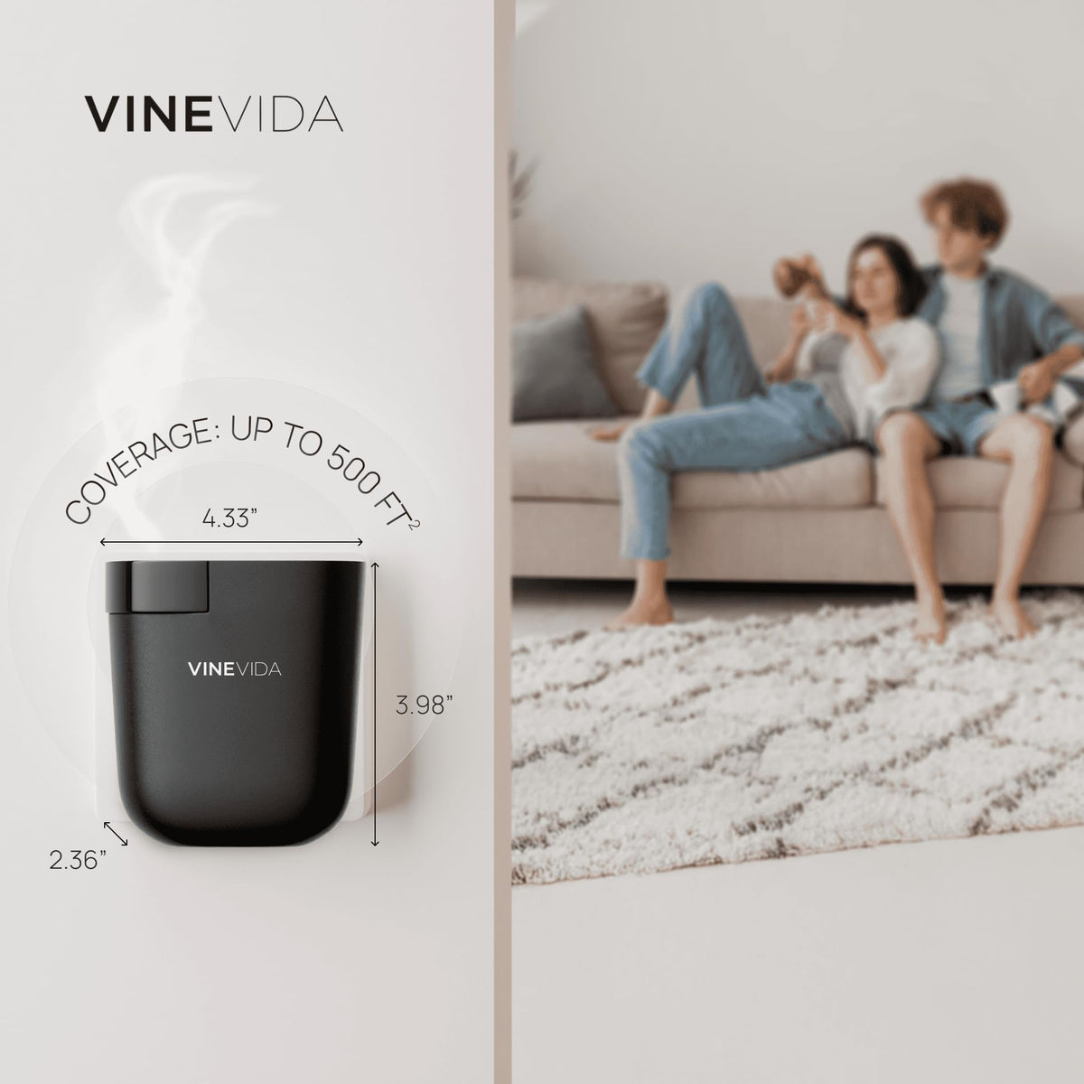 Prime Plug-in Diffuser | Fragrance Oil Diffuser - Cold Air Diffuser for Essential Oils | Scent Machine (2 Hotel