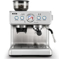 Dual Boiler Espresso Machine With Built‐In Burr Grinder