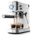 Compact 20 Bar Espresso Machine with Milk Frother