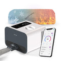 Feelsleep Electric Water Cooling and Heating Mattress Topper, Smart App Controlled Bed Temperature System 65-115°F