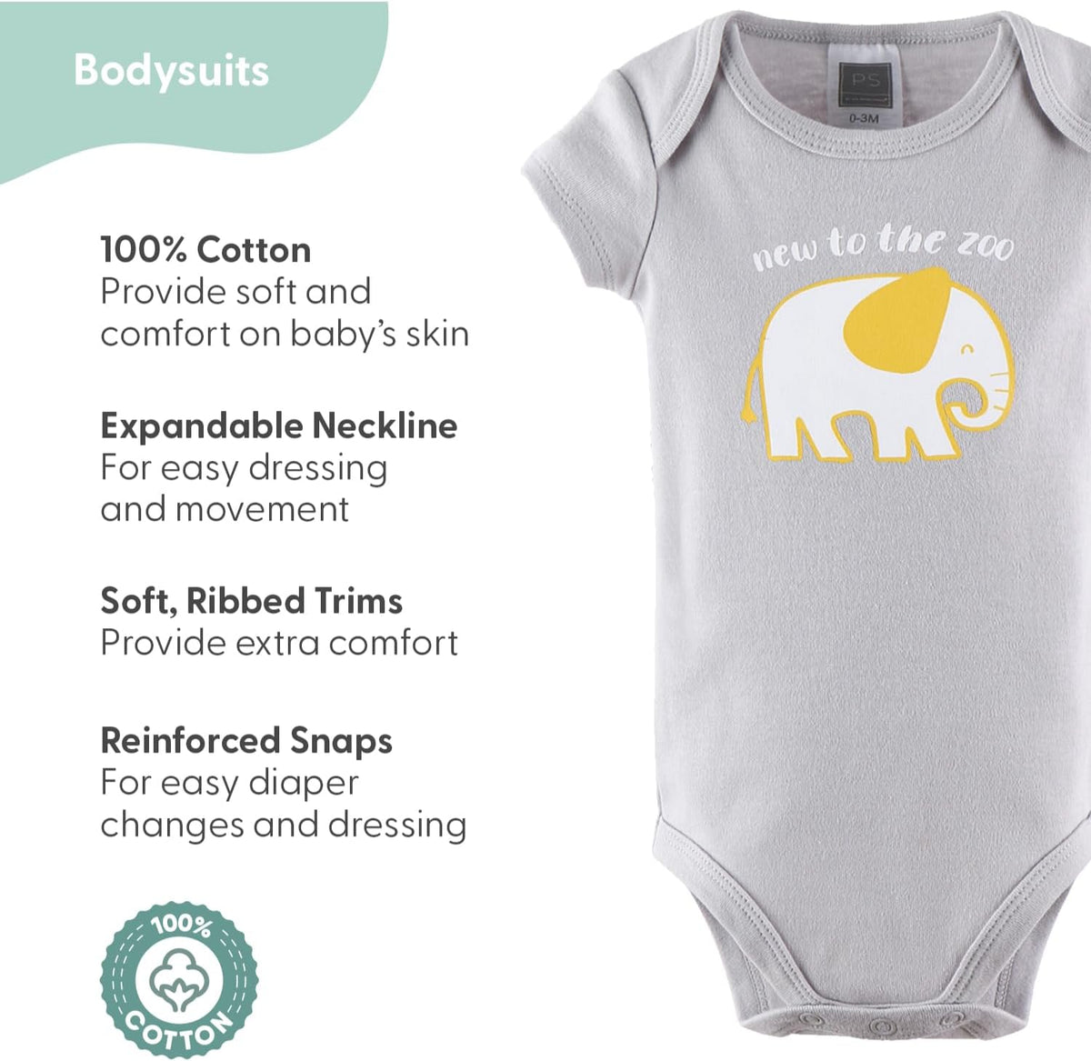 Baby Layette Gift Set for Baby Boys or Girls - 23 Piece New Born Baby Unisex Gift Set, Baby Clothes & Newborn