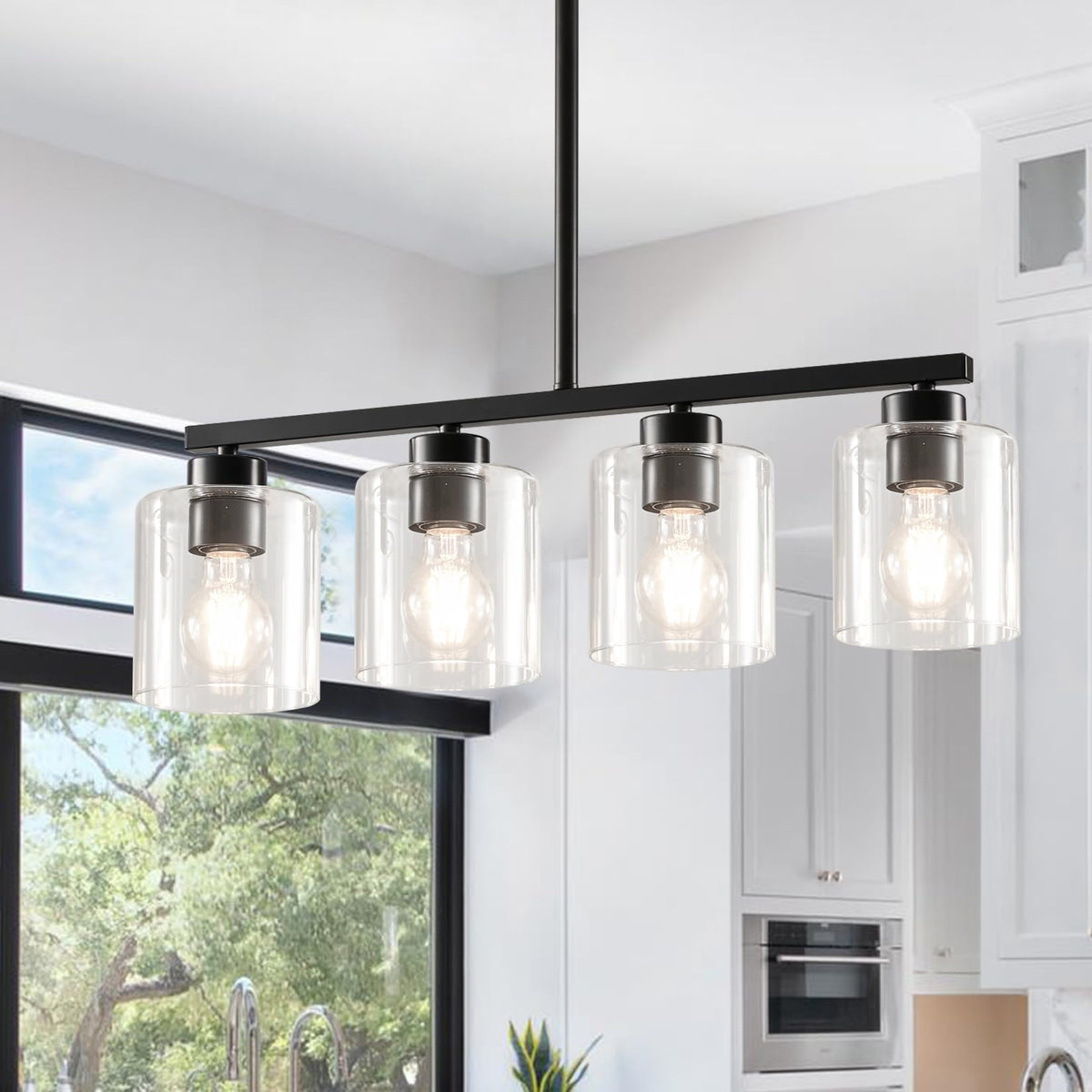 Kitchen Island Light, Black Pendant Lighting