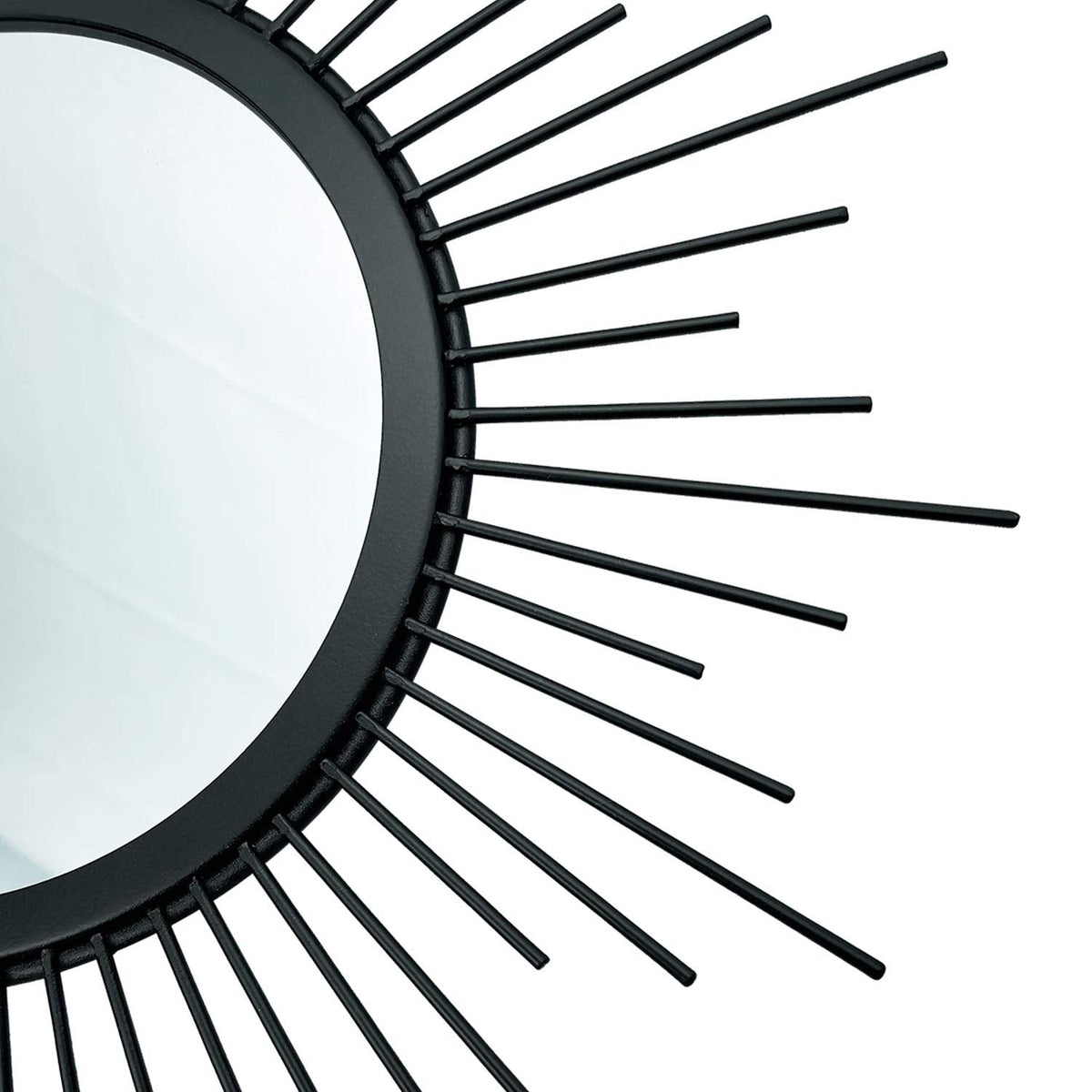 3 Pack Metal Mirror for Wall Cute Sunburst Wall Mirror Home Decor Accent