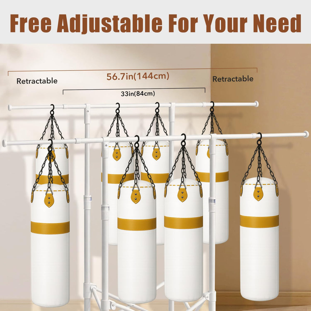 Clothes Rack, Rolling Clothes Drying Rack for Hanging Clothes Portable Foldable Laundry Rack for Air Drying Clothing