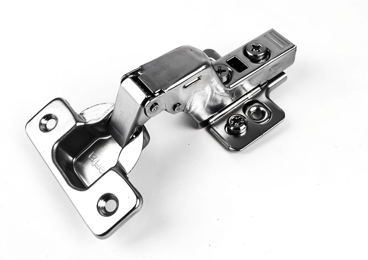 4-Pack Inset Soft Close Frameless Hinges, 110 Degree 6-Ways 3-Cam Adjustment Concealed Kitchen Cabinet Hinges