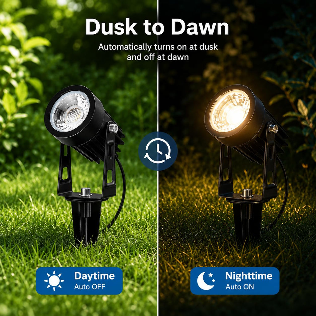Low Voltage Landscape Lighting, Smart Outdoor Spot Lights 6 Pack
