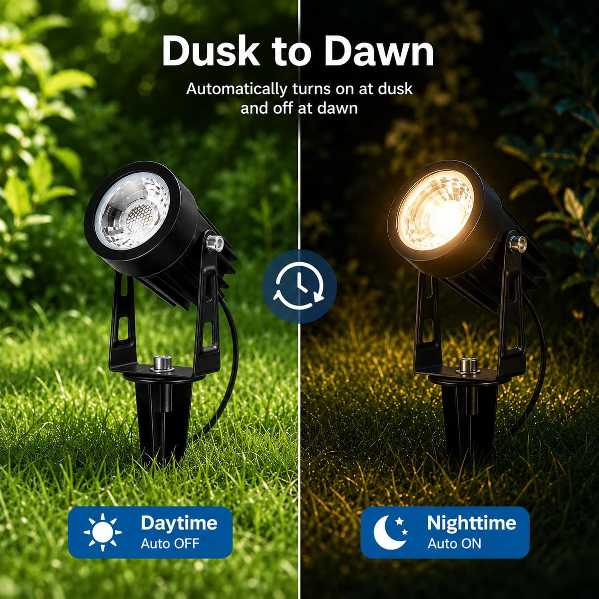 Low Voltage Landscape Lighting, Smart Outdoor Spot Lights 6 Pack