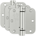 3 Pack Self Closing Door Hinges 3.5 Inch, Auto Closing Door Hinge