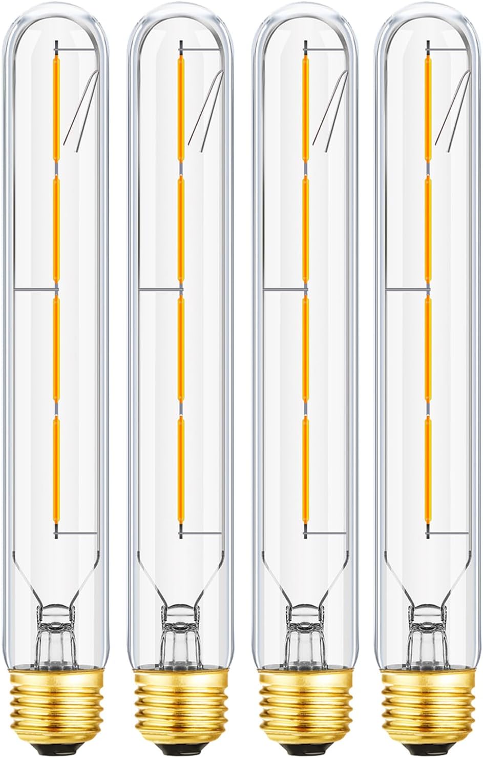 E26 Tube Bulbs 40 Watt Dimmable Light Bulb 3000K Soft White T10 Edison