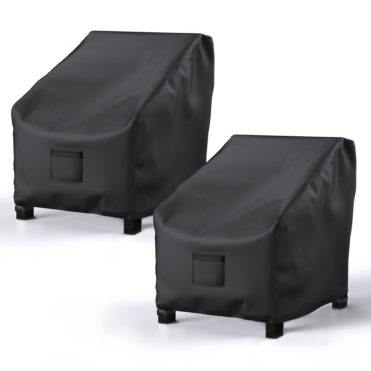2 Pack Outdoor Waterproof 31"Wx33"Dx36"H, Black