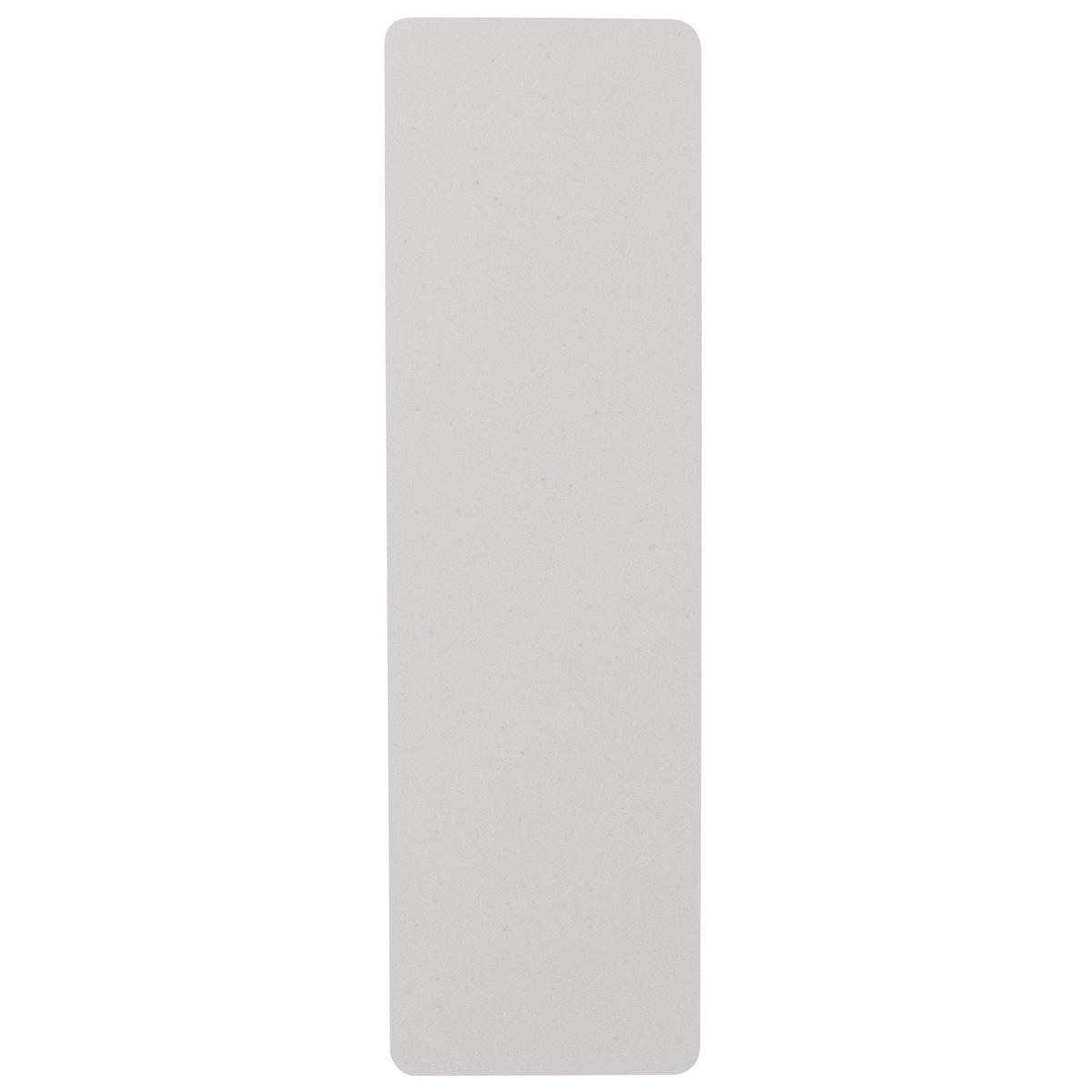 5' White Rectangular Plastic Folding Table
