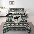 Rustic Moose Comforter Set Cabin Lodge Southwest