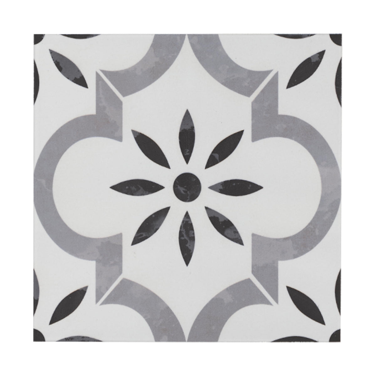 Porcelain Floor & Wall Tile | Amara Blue Akara | 8" x 8"