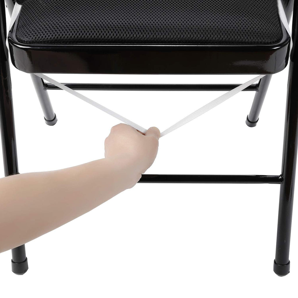 Stretch Spandex Folding Chair Cover for Wedding Party Dining Banquet Event (Emerald, 25pcs)