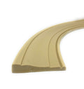 445: Flexible Casing Molding: 11/16" Thick x 3.25" Wide - PRE Curved to fit Half Round Windows 26" to 32" Diameter