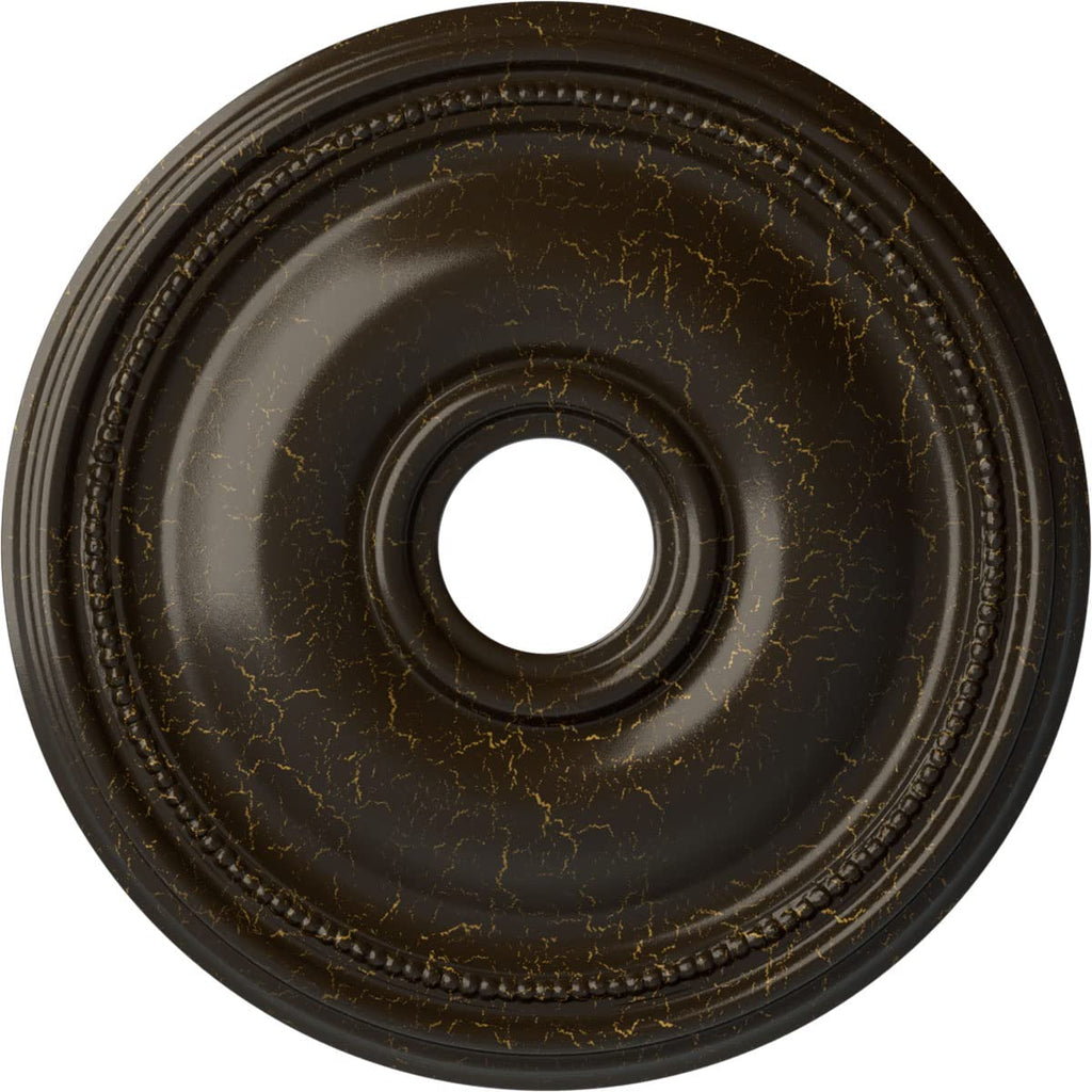 Ecorative Ceiling Medallions Modeled After Original Historical Patterns & Designs, Stone Hearth Crackle