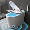 Smart Toilet with Built-In Bidet, Heated Seat & Child Mode, Multiple Flushing Modes