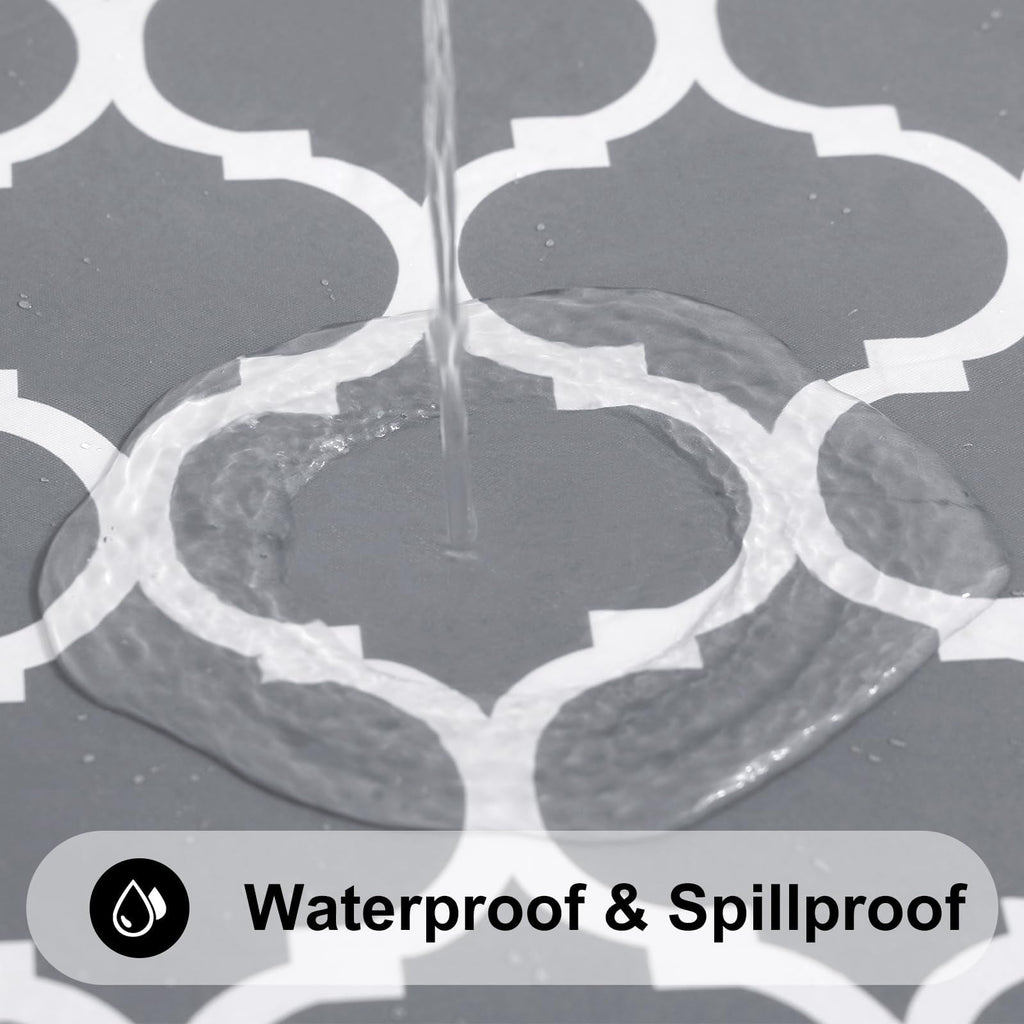 Rectangle Table Cloth, Flannel Backed Vinyl Tablecloth, 54"x108"