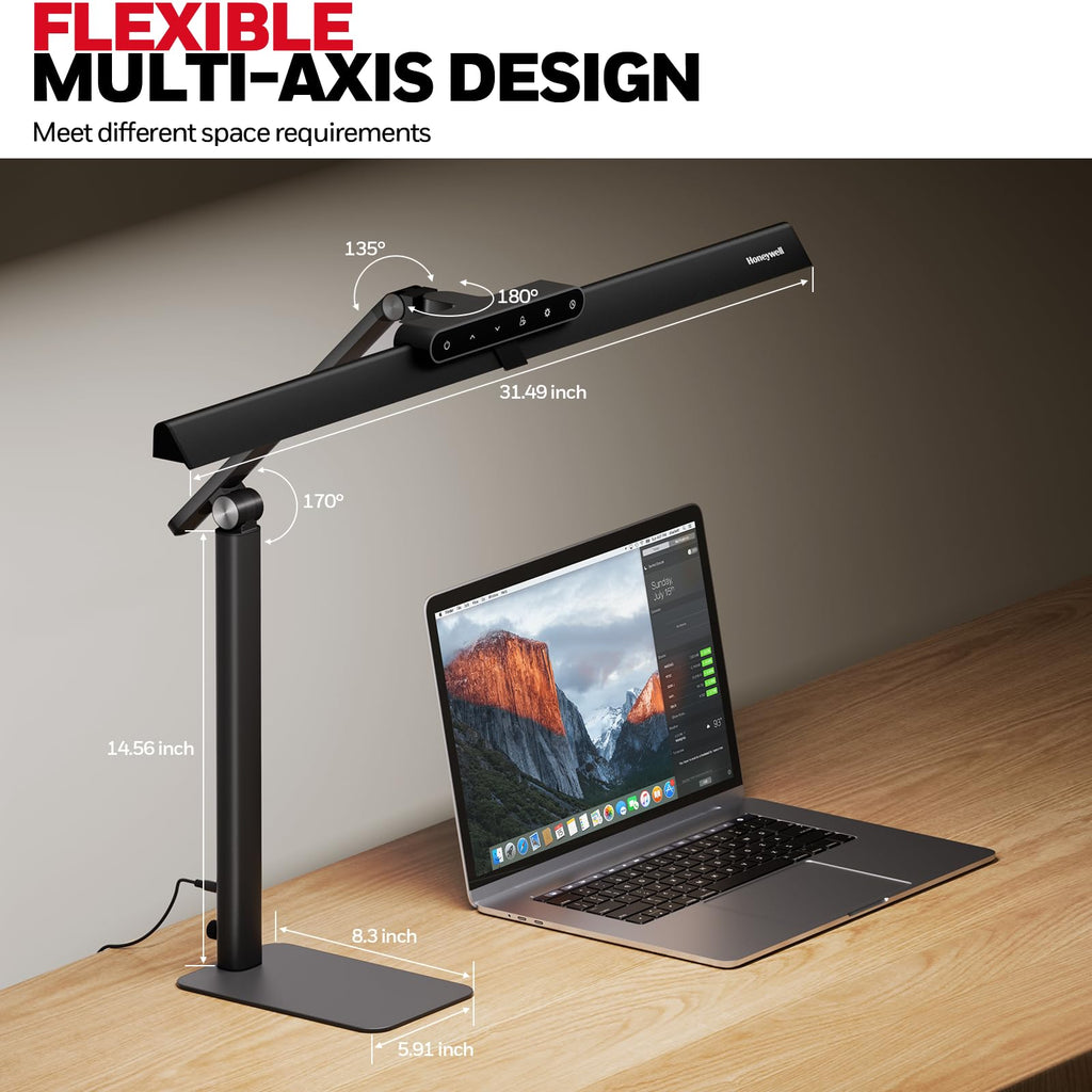 HJ1BK Eye-Caring 1200LM LED Architect Desk Lamp