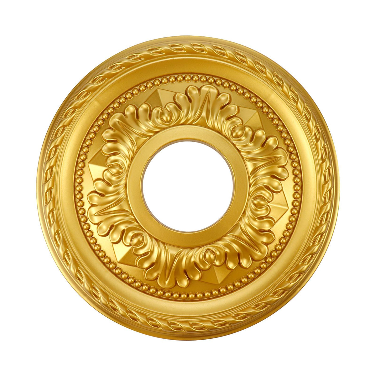 Ceiling Medallions for Fans, 12.2" Small Ceiling Medallion