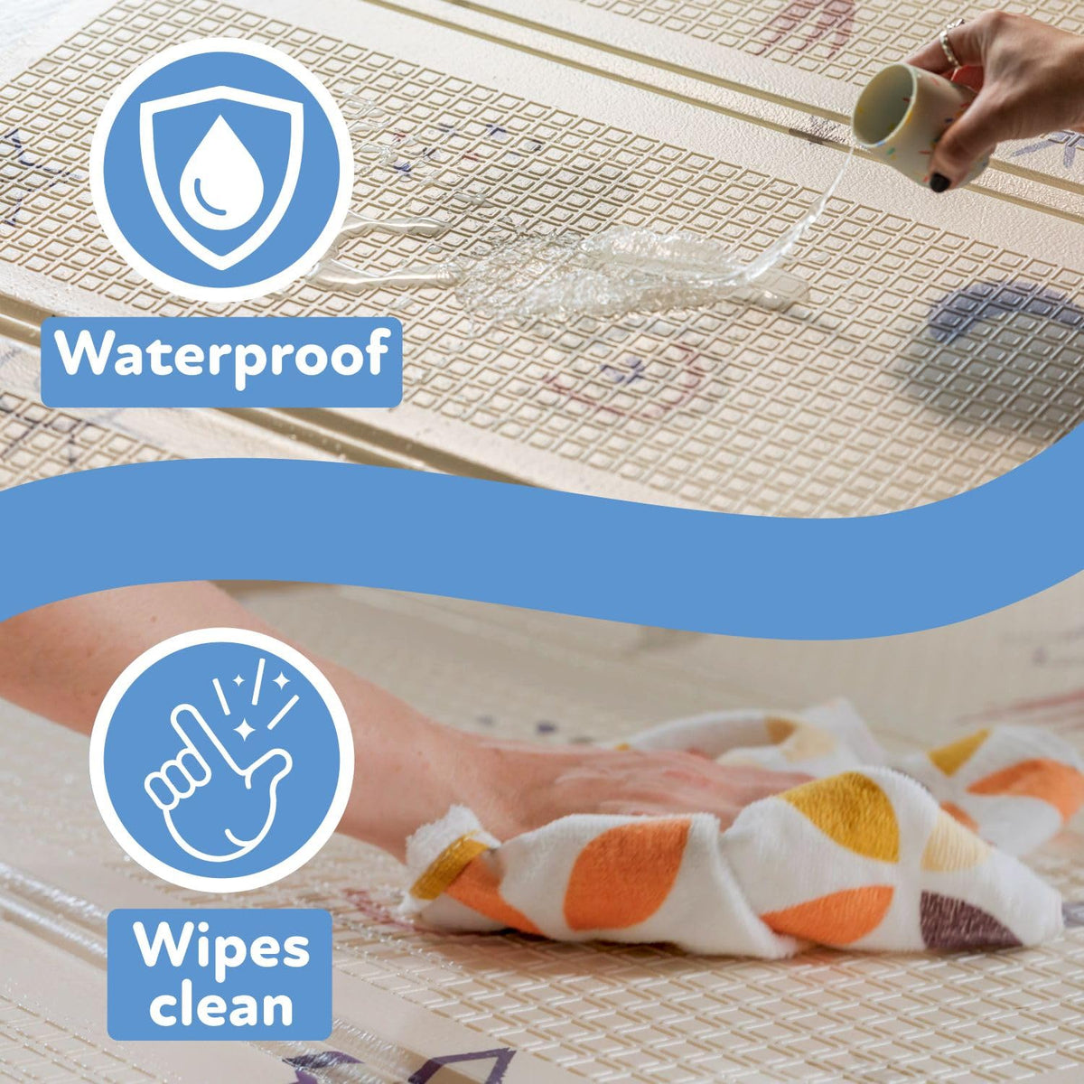 Reversible Baby Floor Mat
