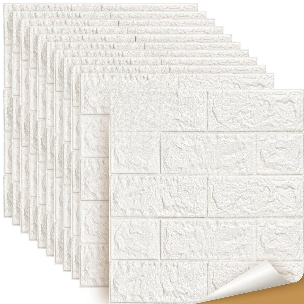 3D Wall Panels Peel and Stick, Waterproof PE Foam (30)