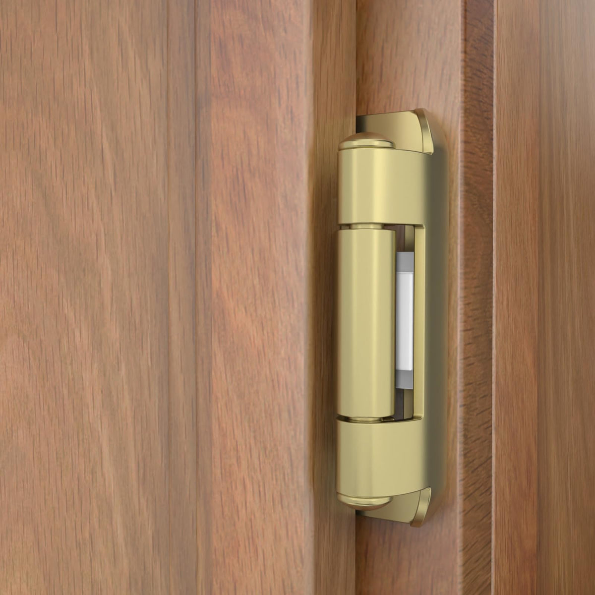 20 Pack | 1/2 inch Overlay Semi Partial Wrap Around Cabinet Hinges, Self Closing Face Frame Variable Decorative