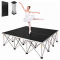 Portable 4'x4' Stage Platform, 16" High, 1540 lbs Cap