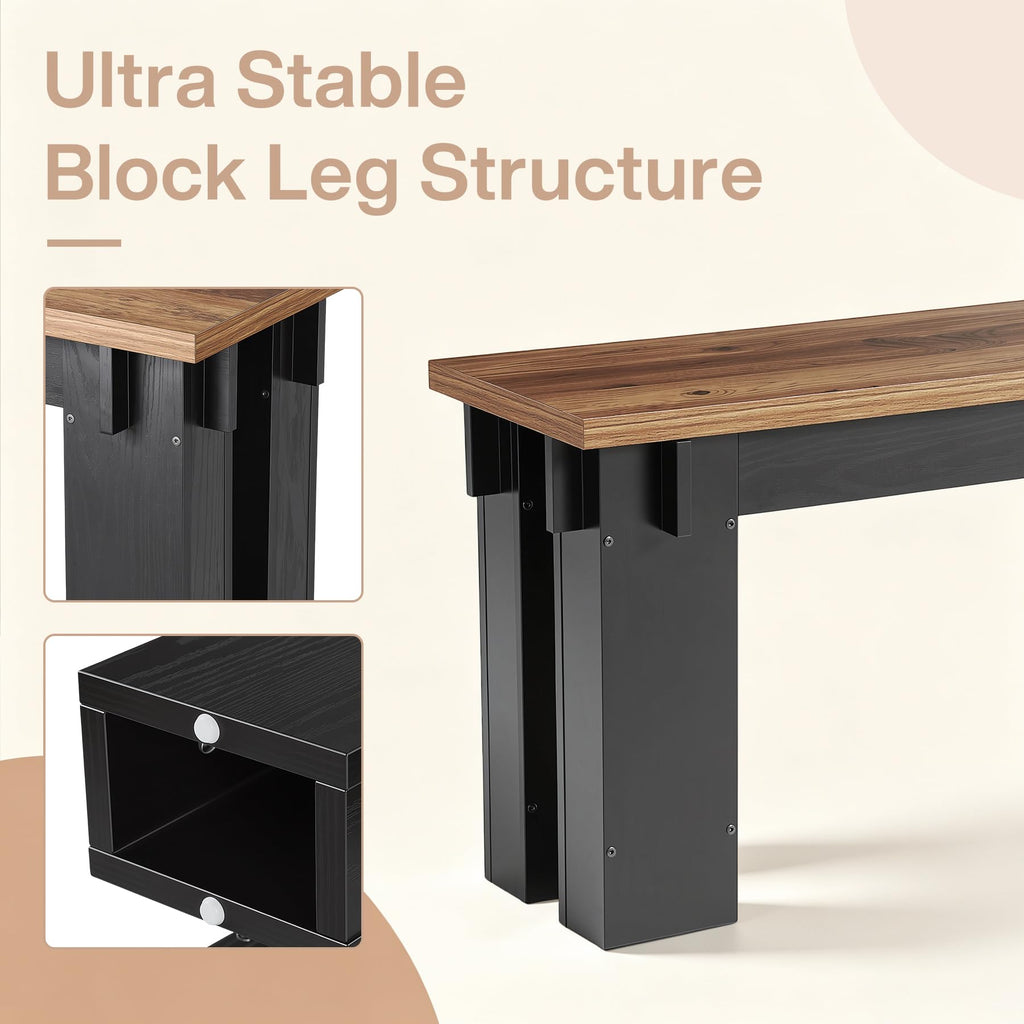 70.9" Entryway Bench, Extra Long Farmhouse Shoe Bench