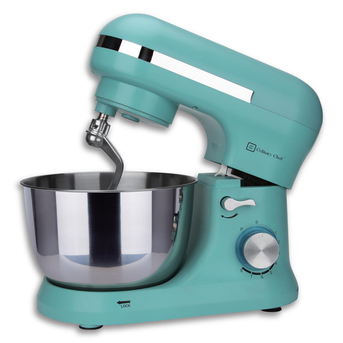 4.5L Stand Mixer with Stainless Steel Bowl, Tilt-Head Kitchen Electric Mixer with Dough Hook, Mixing Beater and