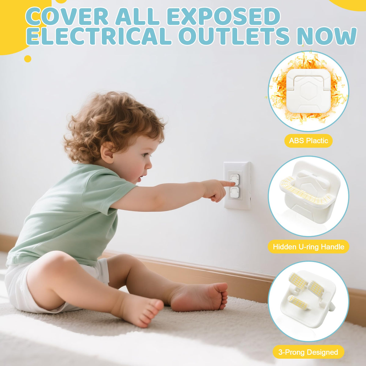 56-Piece Baby Proofing Kit & Child Safety Essentials