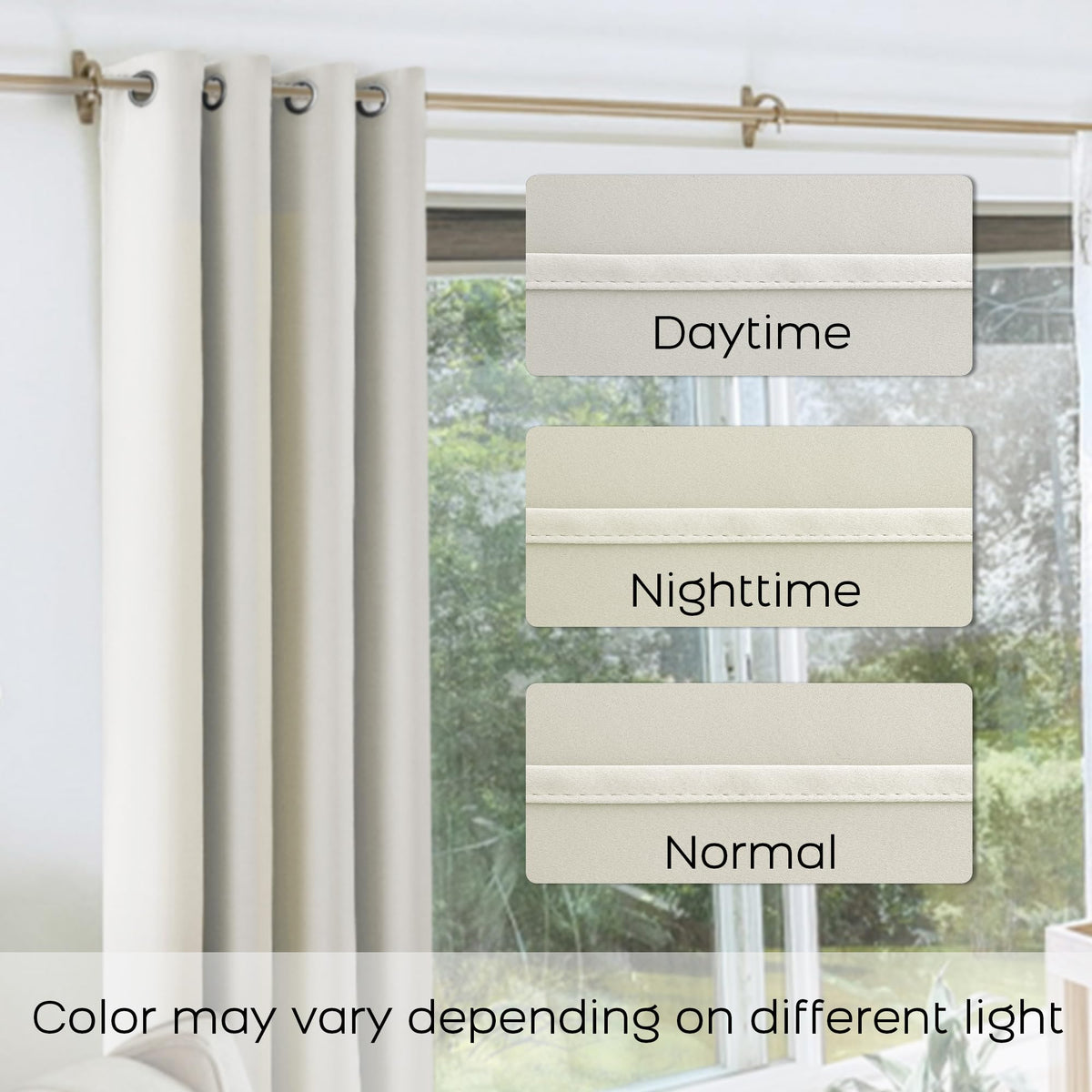 132 Inch Blackout Curtains, 11FT High Ceiling Extra Long Grommet Drapes Bedroom, 2 Panels Set, 11 FT Length 52'' W x