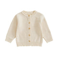Infant Baby Girl Cardigan Button Down Knit Fall Sweatshirt Toddler Lightweight Sweater Cardigan for Baby Girl