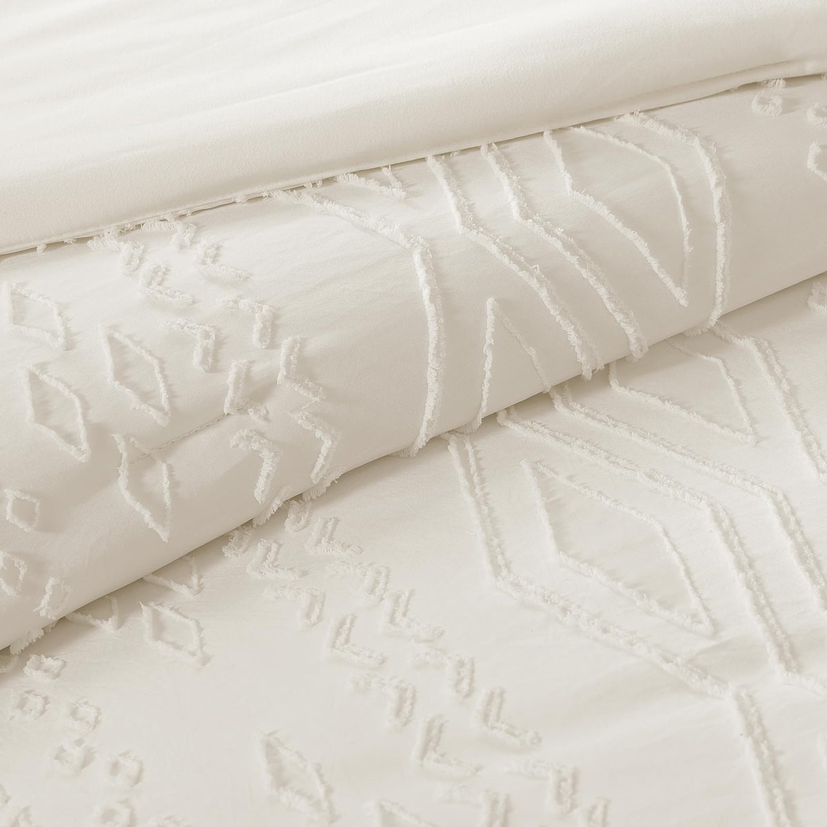 Comforter Set- 7 Pieces Tufted Bed in a Bag Bedding Sets