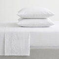 Twin Cotton Percale Sheet Set with Matching Pillowcase