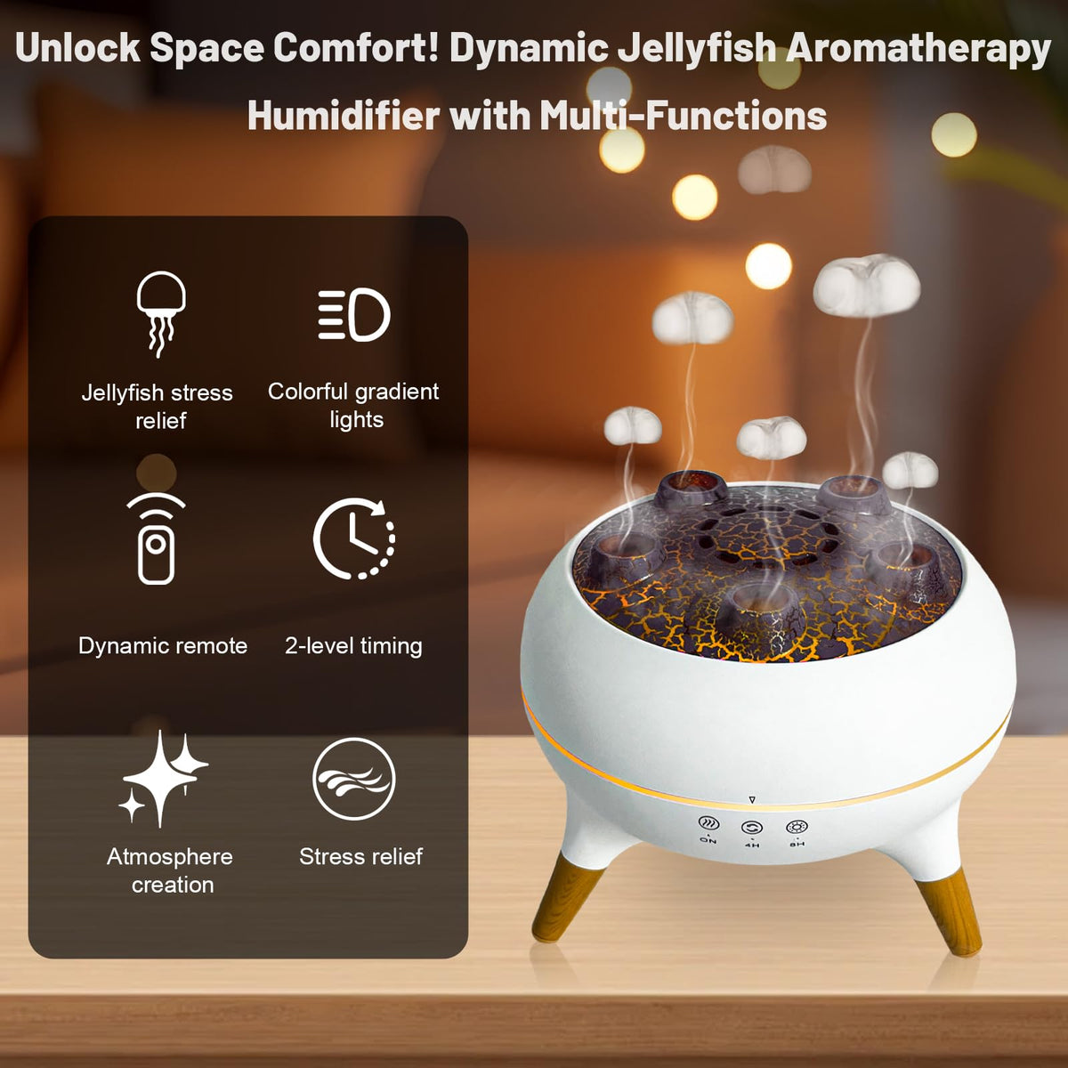 Aroma Diffuser with 7-Color Changing Lights