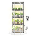 Indoor Greenhouse with Grow Lights 5-Tier 100W 23.6x13.8x59IN