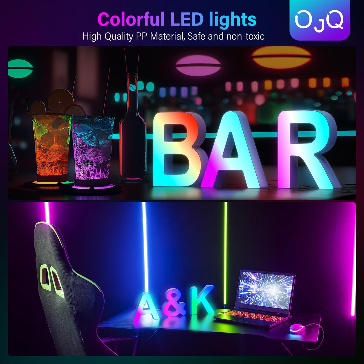 Light Up Letters LED Letter Marquee Letters Room Decor