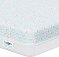 4 in 1 Crib Mattress, 6" Dual Sided Memory Foam Toddler Bed Mattress, Cotton Heat & Tencel Cooling Cover, Firm