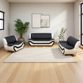Leather Sectional Sofa Couches, Living Room Furniture Sets, 3 Pieces Modern Sofa Couch Set /Apartment/Office/Bedroom