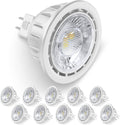 10 Pack Dimmable MR16 LED Bulbs, 12V 5W(50-Watt Equivalent), 3000K Warm White, GU5.3 Bi-Pin Base, 40-Degree
