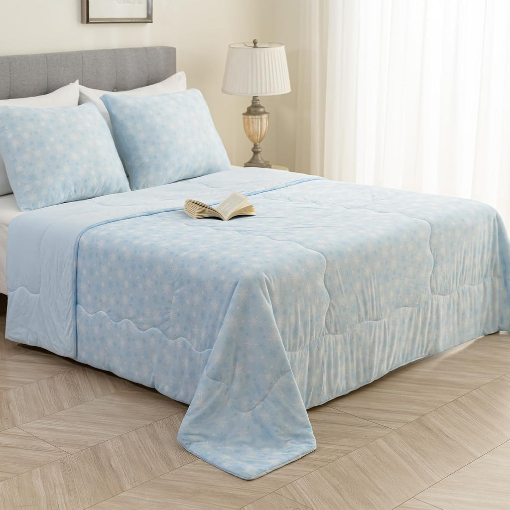 Cooling Comforter Twin Double-Sided Cold Tech Fabric, Cooling Blanket for Hot Sleepers, Q-Max >0.45 Soft Breathable