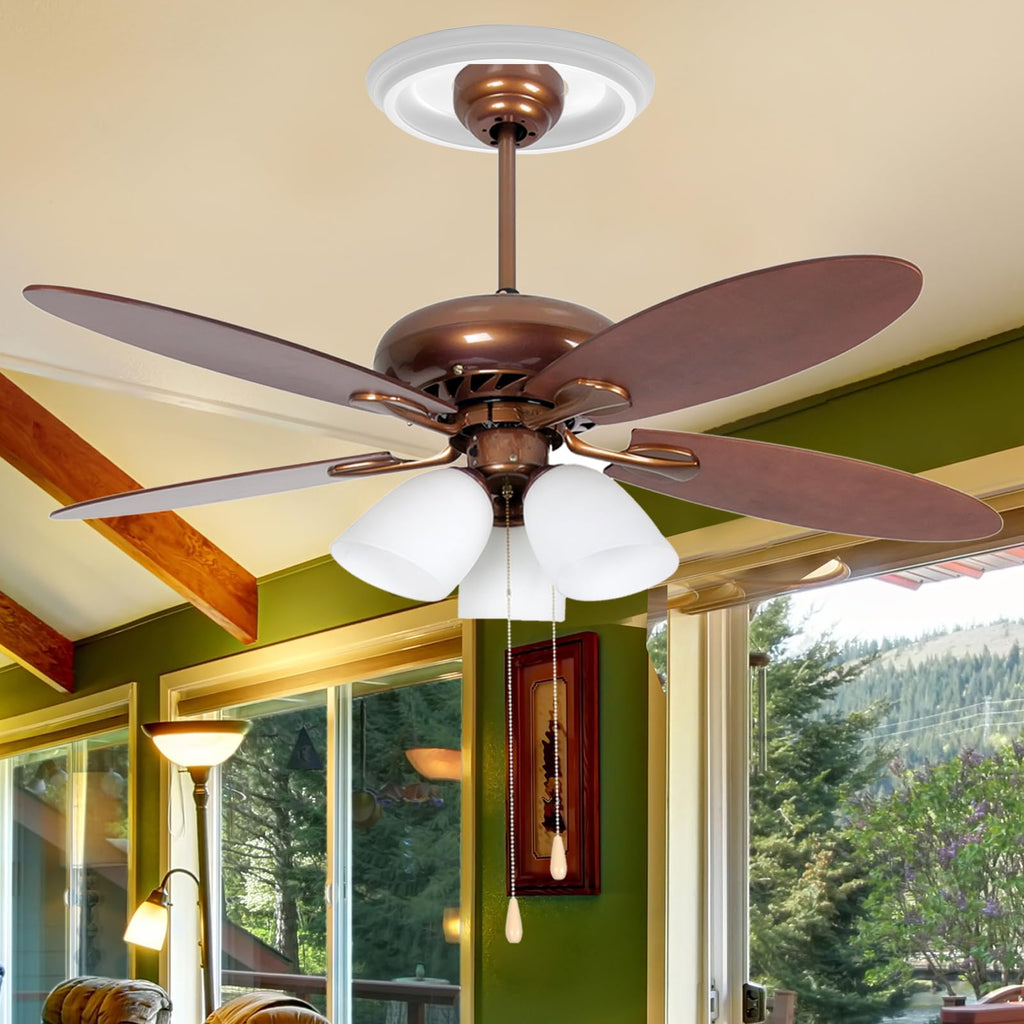 2 Pack White Molded Nylon Ceiling Medallion for Light Fixtures