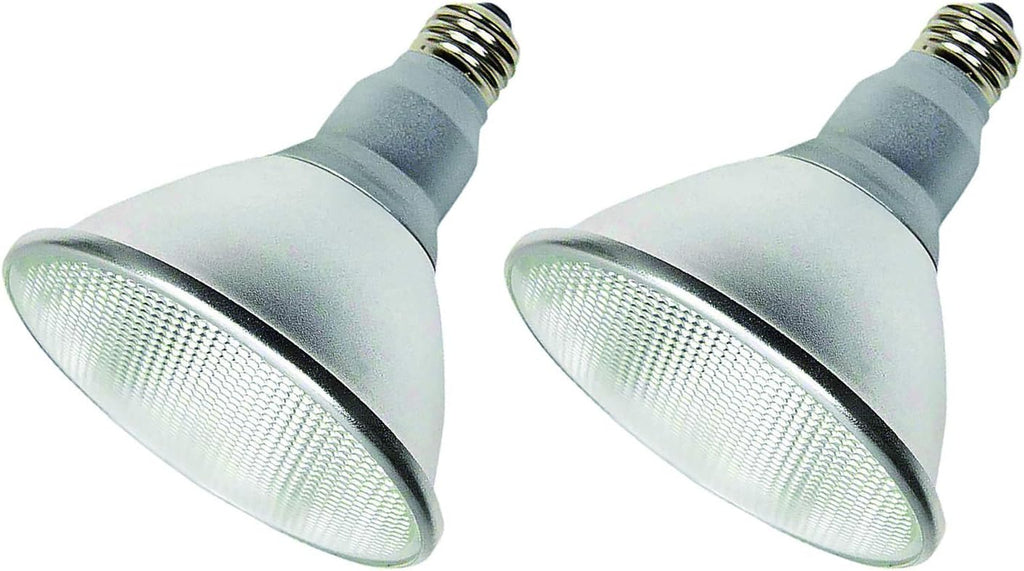 PAR38 LED Flood Bulbs, 100W Equivalent, Dimmable, 3000K, 2 Pack