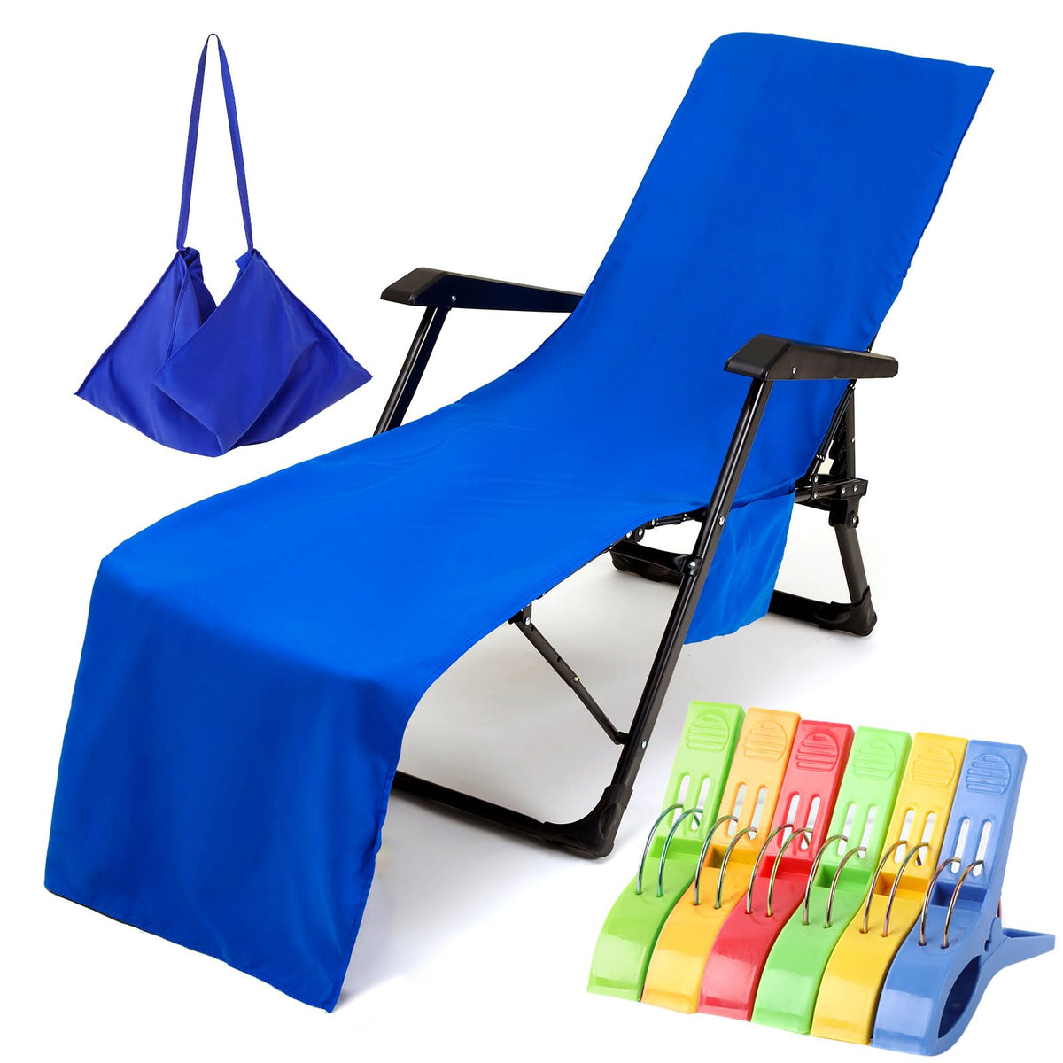 Chaise Lounge Cover Pool Chair Cover Soft and Quick Dry